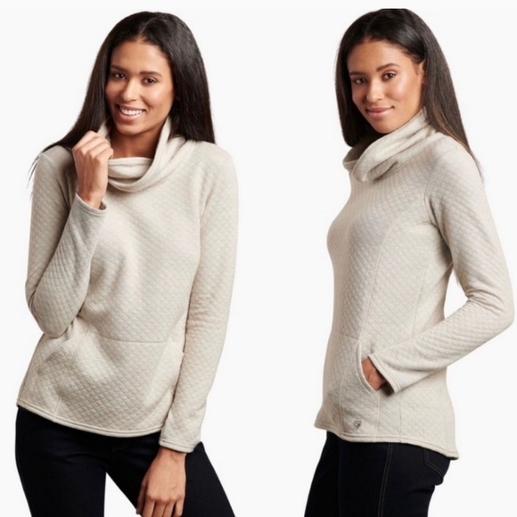 Kuhl | Sweaters | Kuhl Athena Pullover Relaxed Fit Dove Xl | Poshmark
